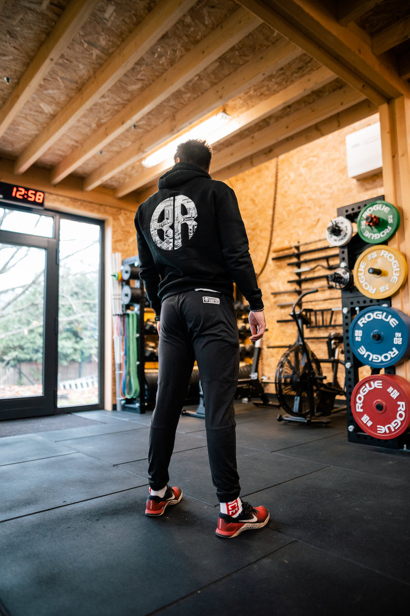 Alpha Joggers Black Barbell Regiment